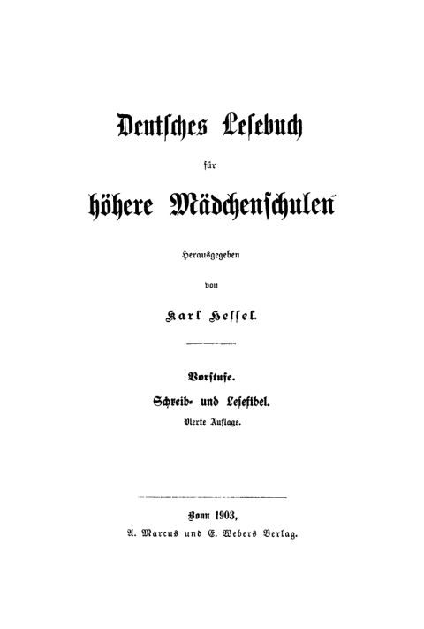 Cover image for book Vorstufe. Schreib- und Lesefibel