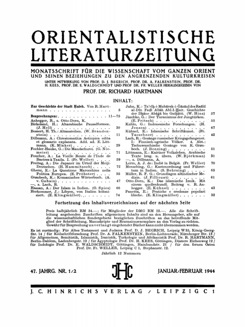 Cover image for book Januar/Februar 1944