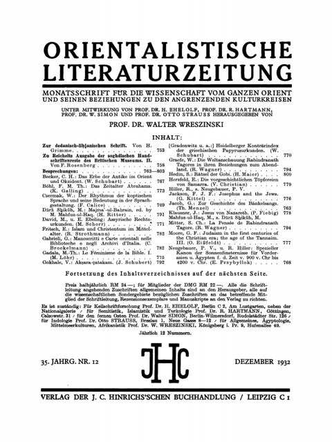 Cover image for book Dezember 1932