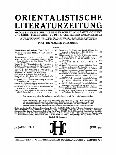 Cover image for book Juni 1932