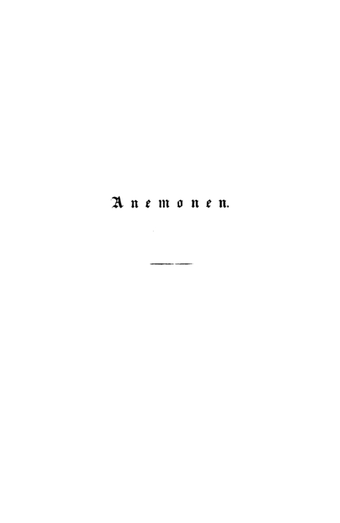Cover image for book Joseph von Hormayr: Anemonen aus dem Tagebuch eines alten Pilgersmannes. Band 3