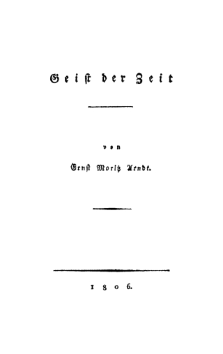 Geist der Zeit