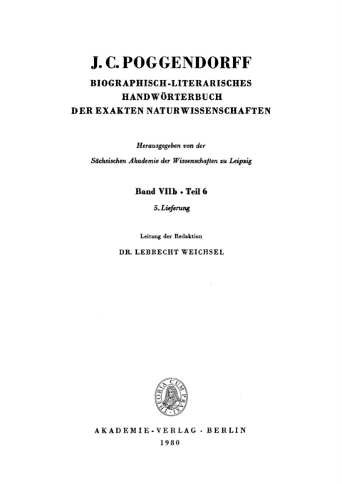 Cover image for book N – Q. Berichtsjahre 1932 bis 1962, Lieferung 5