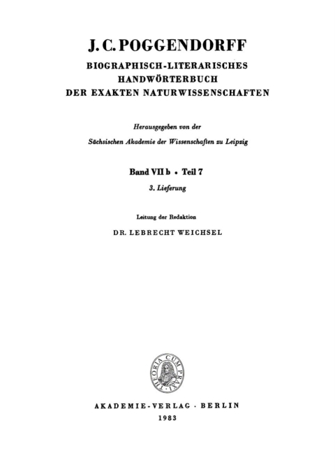 Cover image for book Lieferung 3