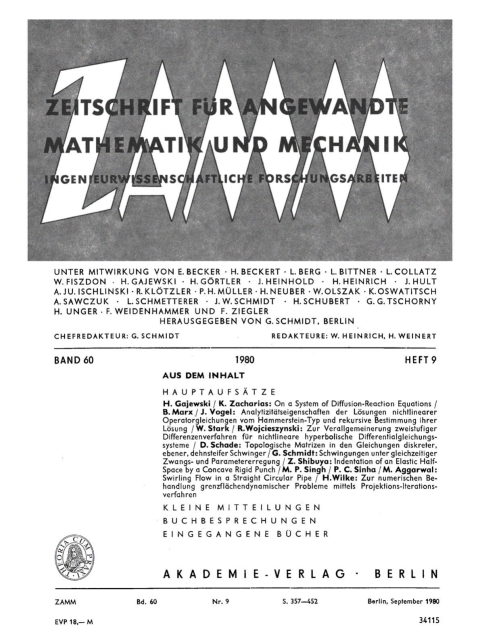 Cover image for book September 1980