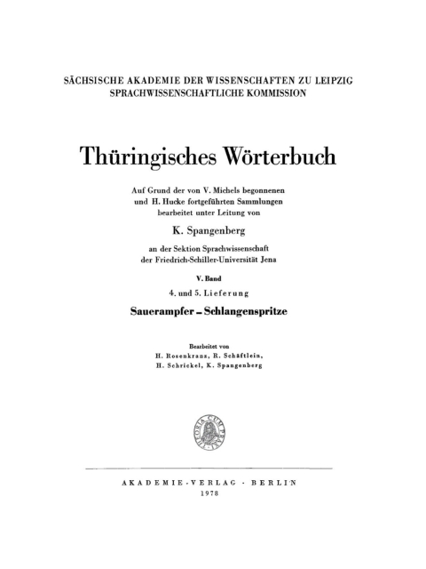Cover image for book Sauerampfer – Schlangenspritze