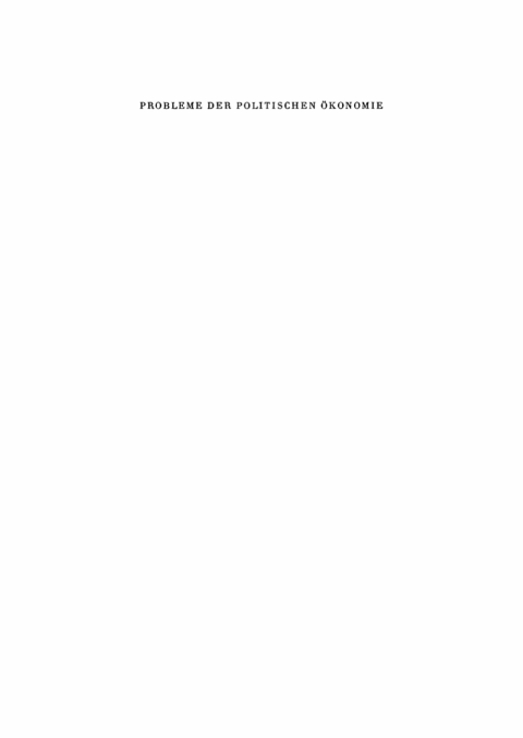 Jahrbuch des Instituts fÃ¼r Wirtschaftswissenschaften 