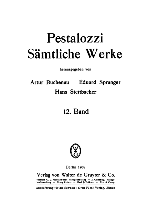Cover image for book Schriften aus der Zeit von 1797–1799