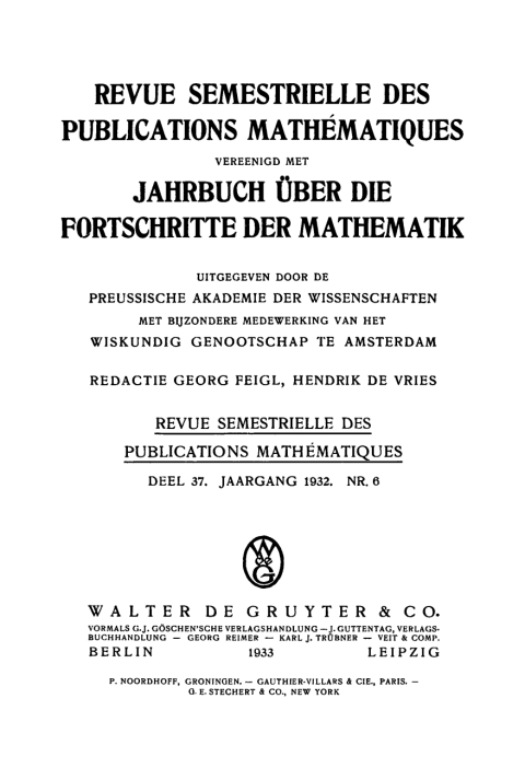 Cover image for book Jaargang 32