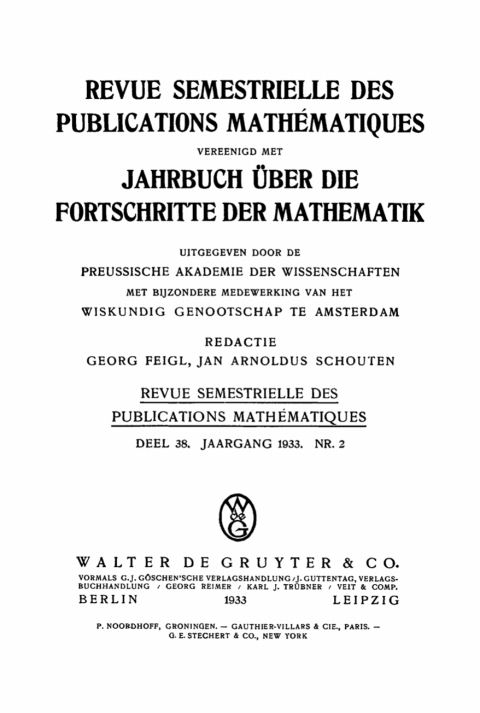 Cover image for book Jaargang 33