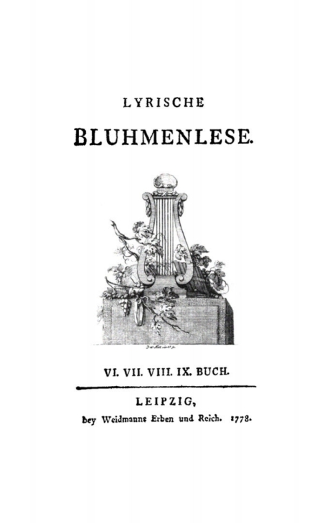 Cover image for book VI. VII. VIII. IX. Buch