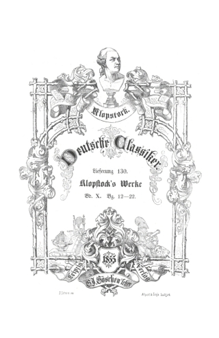 Klopstock’s Werke, Band 10, Bg. 12–22