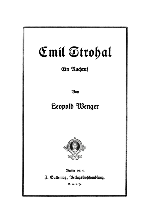 Emil Strohal 