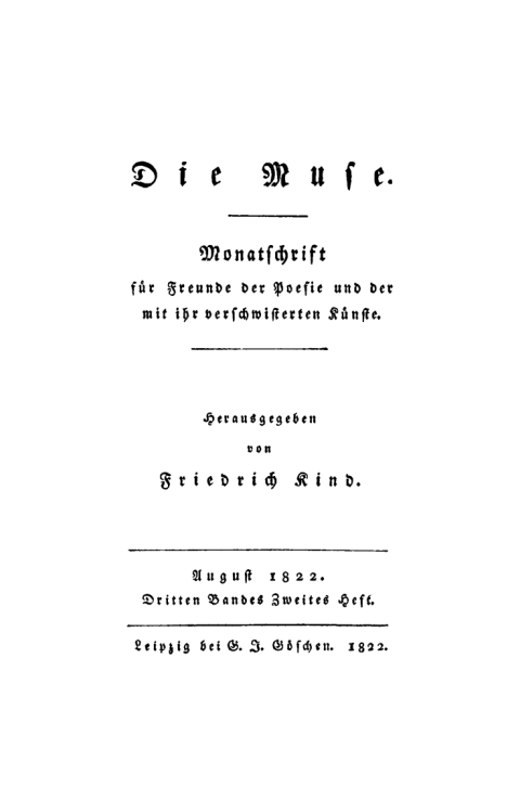 Cover image for book August 1822