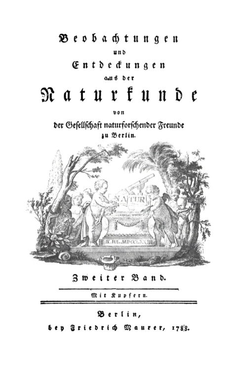 Cover image for book Beobachtungen und Entdeckungen aus der Naturkunde. Band 2