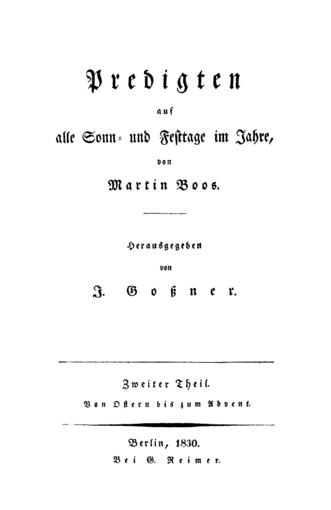 Cover image for book Von Ostern bis zum Advent