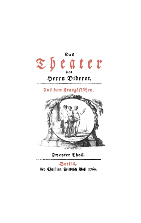 Cover image for book Diderot: Das Theater des Herrn Diderot. Teil 2