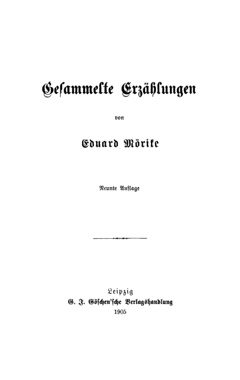 Cover image for book Gesammelte Erzählungen