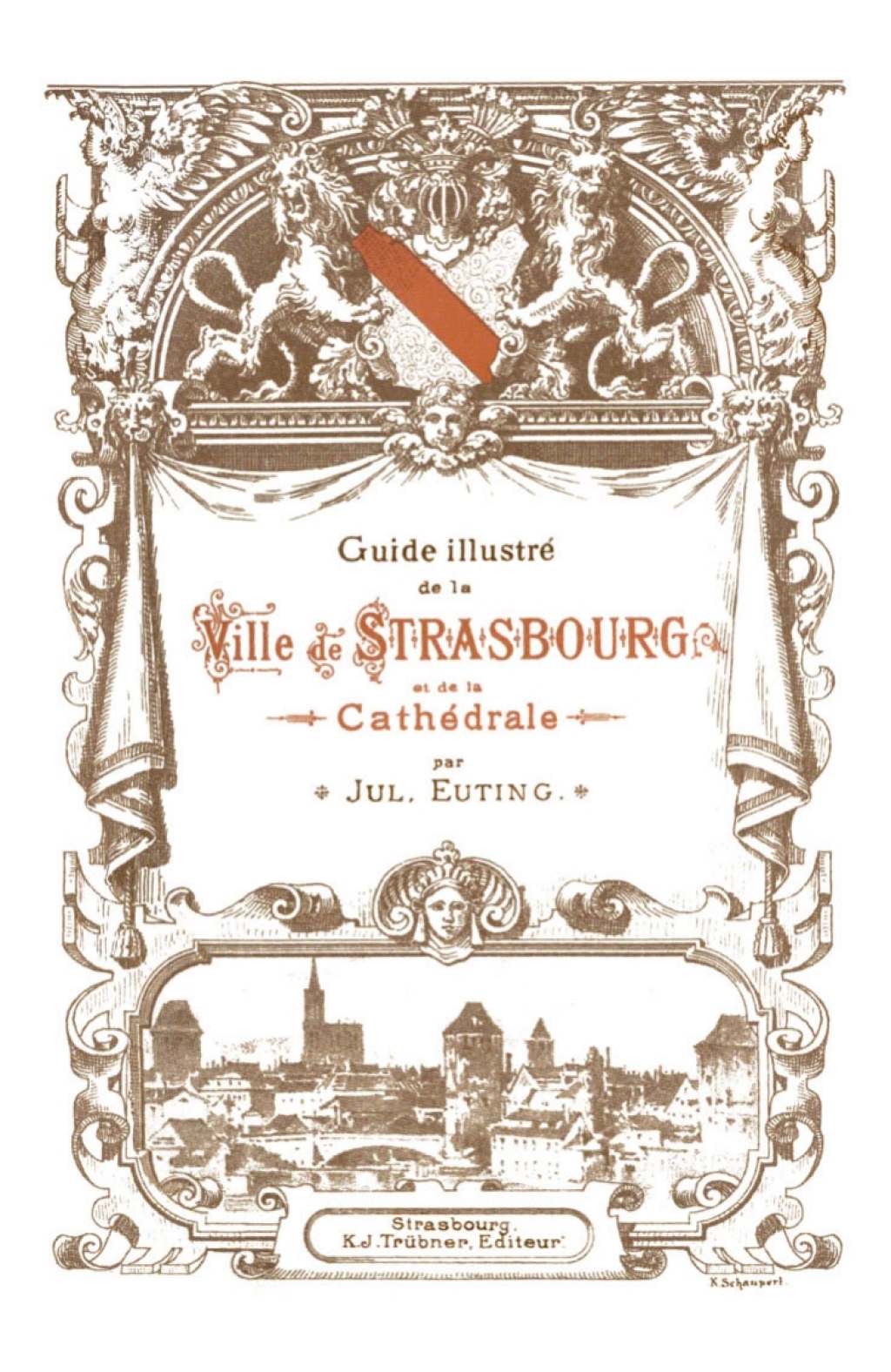 Page Fidelity Guide illustré de la Ville de Strasbourg et de la Cathédrale; $148.73