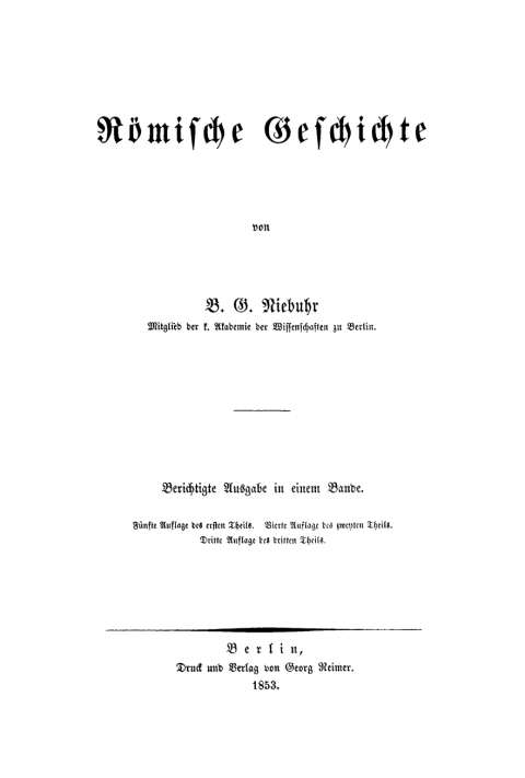 Cover image for book Römische Geschichte