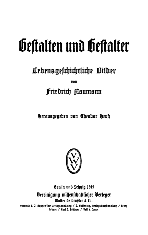 Cover image for book Gestalten und Gestalter