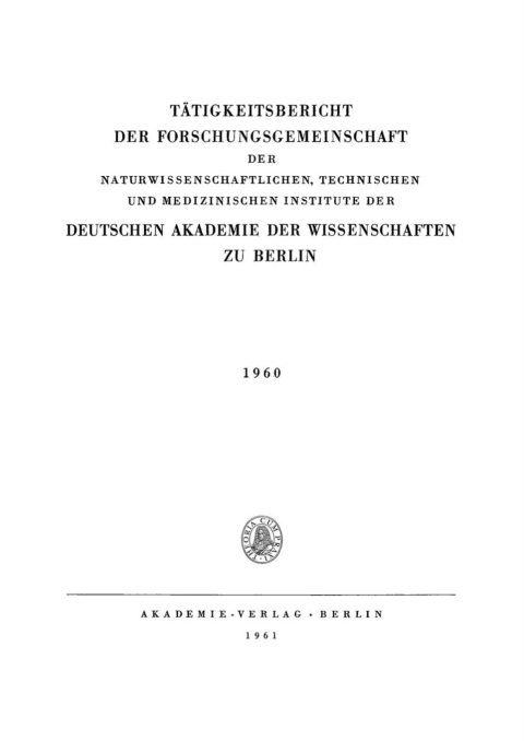 Cover image for book 1960