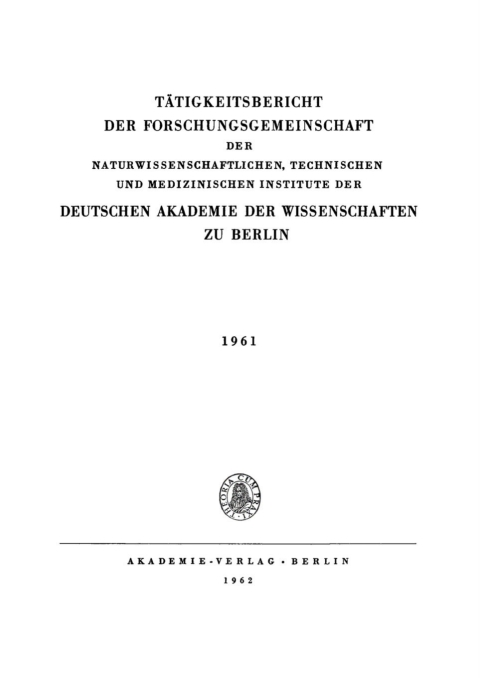 Cover image for book 1961