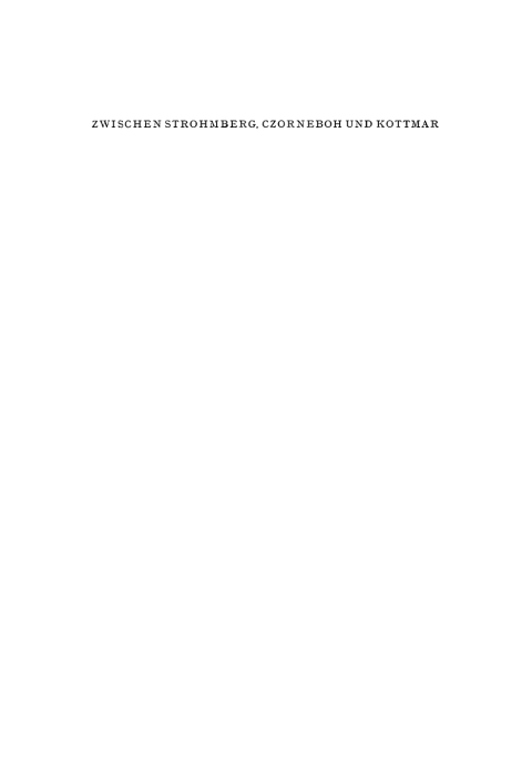 Cover image for book Zwischen Strohmberg, Czorneboh und Kottmar