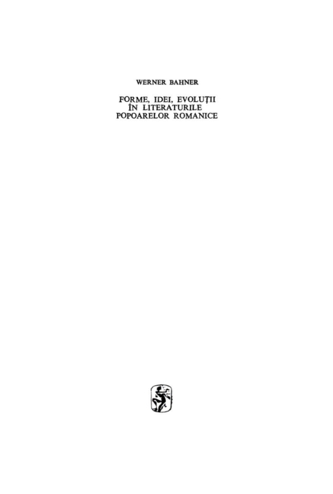 Cover image for book Forme, idei, evoluţii în literaturile popoarelor romanice