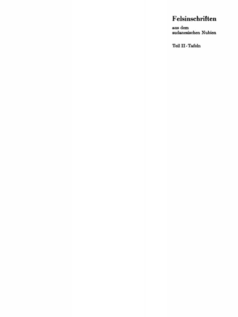 Cover image for book Tafeln