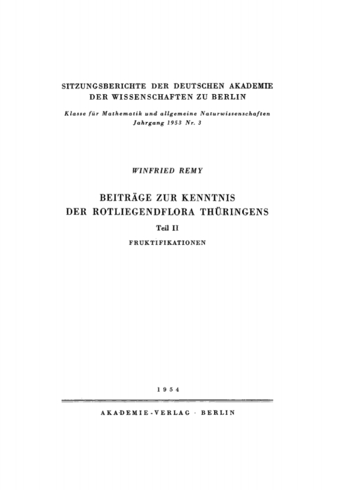 Cover image for book Fruktifikationen