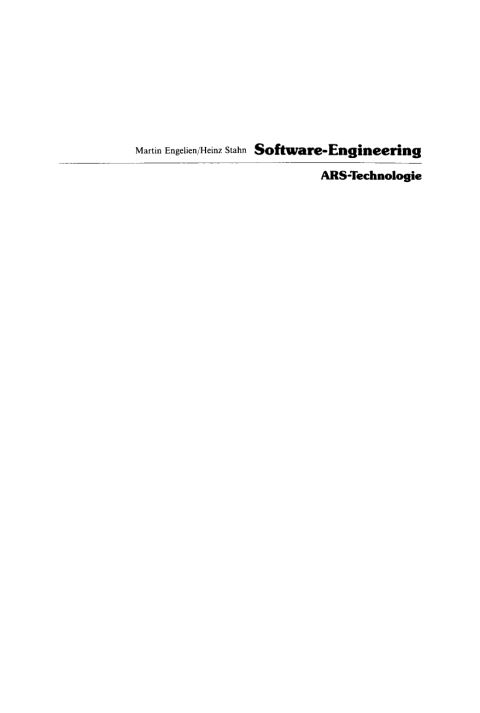 Cover image for book Software-Engineering