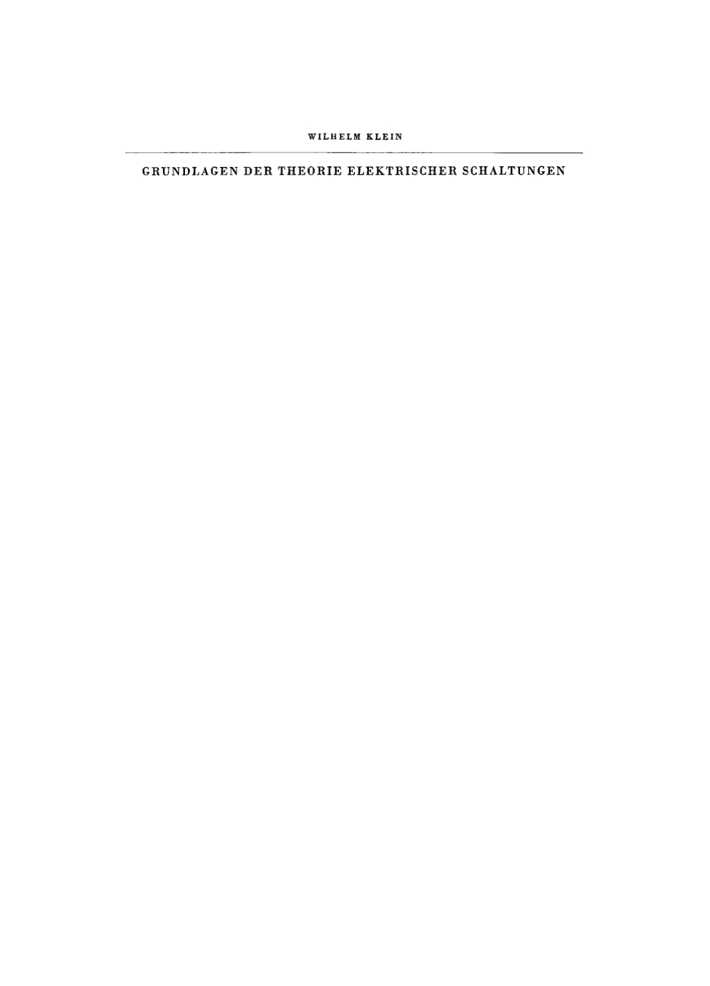 Page Fidelity Grundlagen der Theorie elektrischer Schaltungen; $174.26