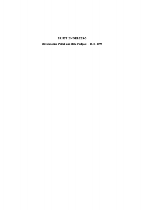 Cover image for book Revolutionäre Politik und Rote Feldpost