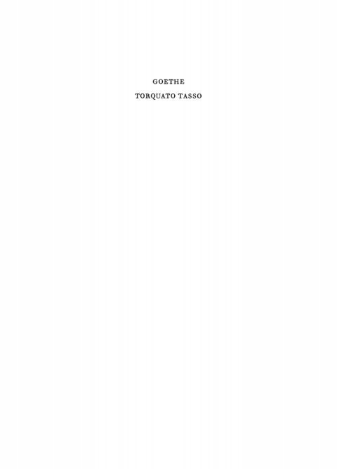 Cover image for book Torquato Tasso, Teil 1: Text