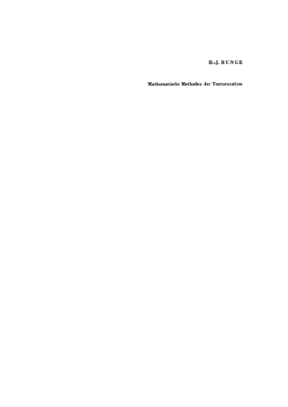 Mathematische Methoden der Texturanalyse