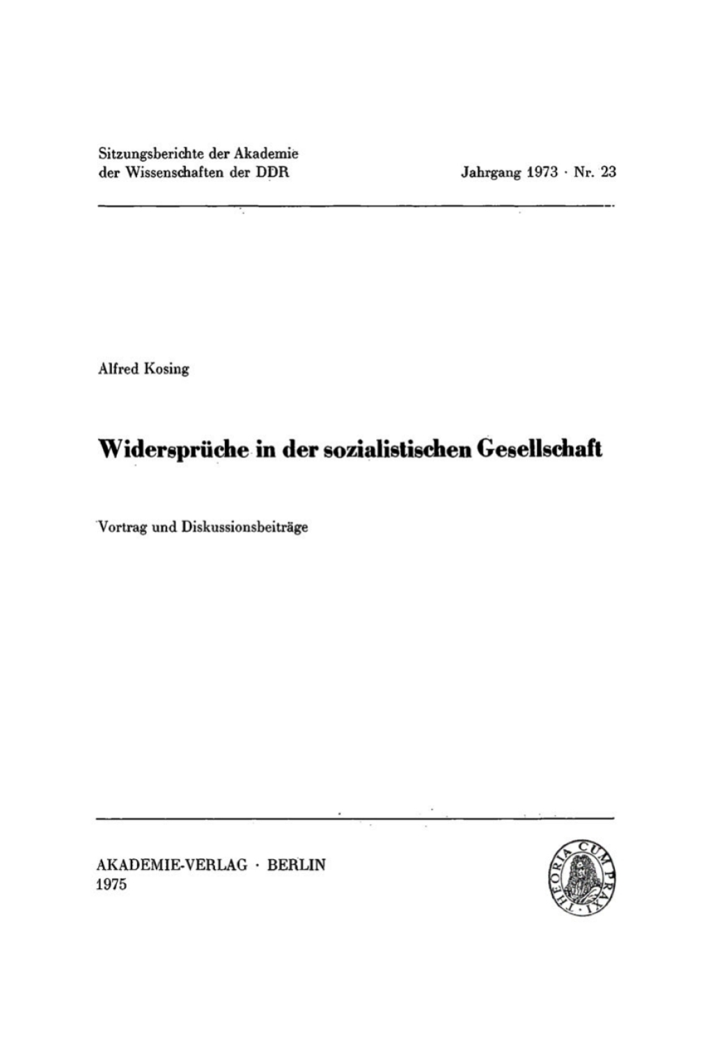 Page Fidelity Widersprüche in der sozialistischen Gesellschaft; $174.26