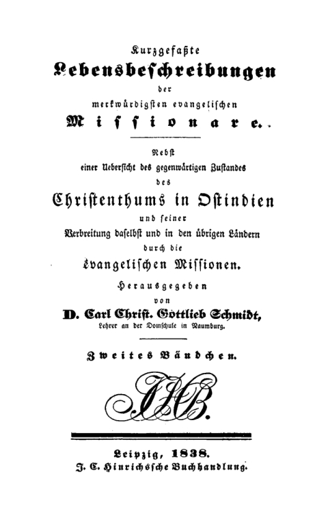 Cover image for book Nebst einer Uebersicht des gegenwärtigen Zustandes des Christenthums in Ostindien und seiner Verbreitung daselbst und in den übrigen Ländern durch die evangelischen Missionen