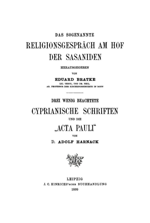 Cover image for book Das sogenannte Religionsgespräch am Hof der Sasaniden