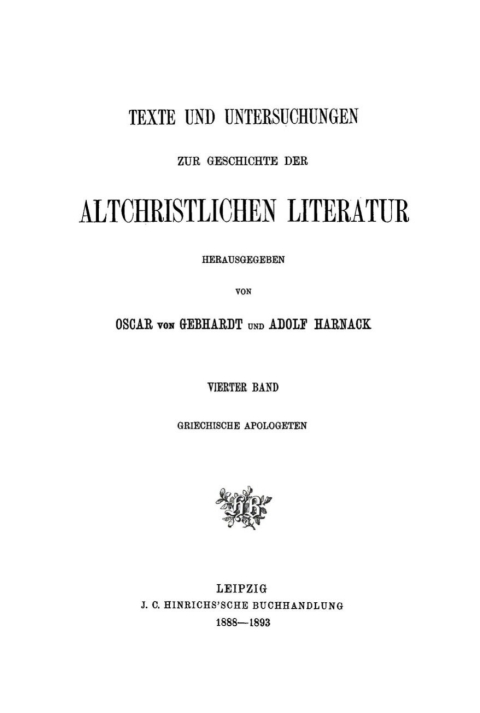 Cover image for book Die Apologie des Aristides