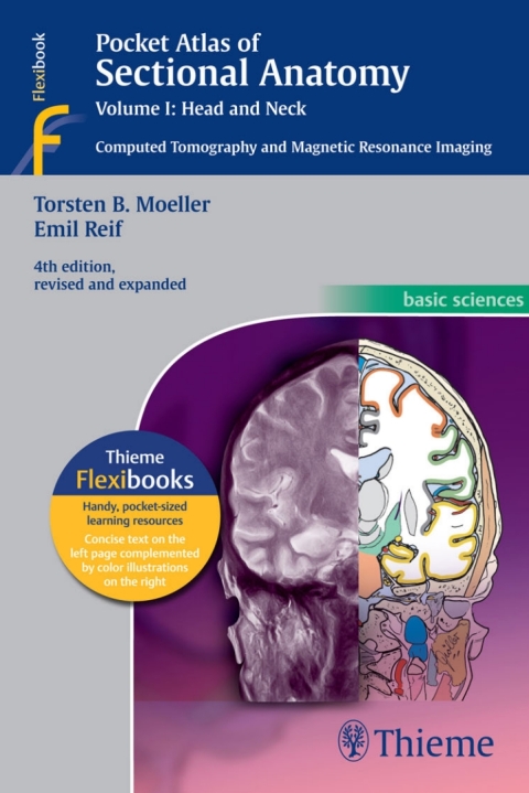 Cover image for book Pocket Atlas of Sectional Anatomy, Volume I: Head and Neck
