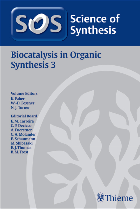 Cover image for book Science of Synthesis: Biocatalysis in Organic Synthesis Vol. 3