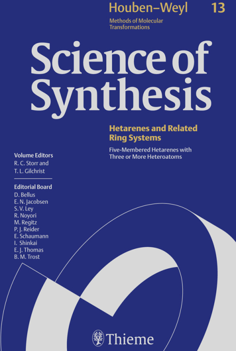 Cover image for book Science of Synthesis: Houben-Weyl Methods of Molecular Transformations  Vol. 13