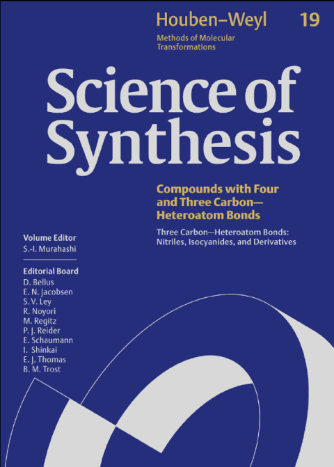 Cover image for book Science of Synthesis: Houben-Weyl Methods of Molecular Transformations  Vol. 19