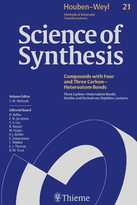 Cover image for book Science of Synthesis: Houben-Weyl Methods of Molecular Transformations  Vol. 21