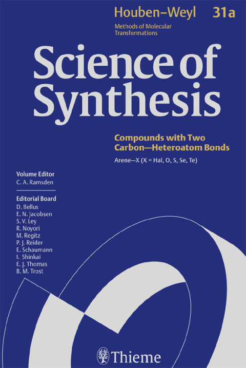 Cover image for book Science of Synthesis: Houben-Weyl Methods of Molecular Transformations  Vol. 31a