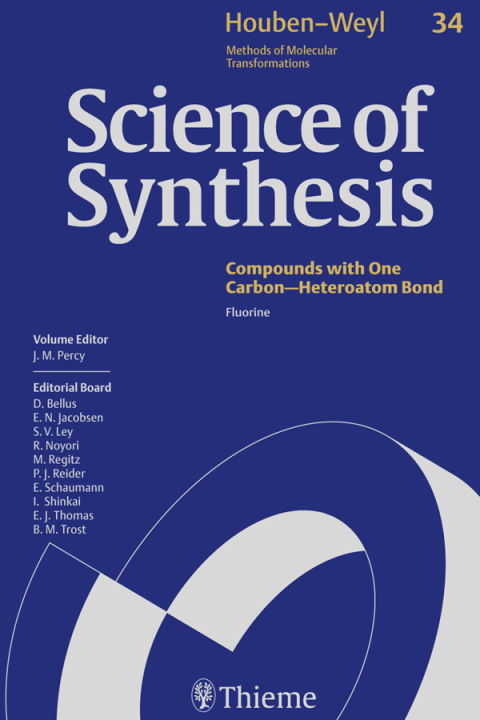 Cover image for book Science of Synthesis: Houben-Weyl Methods of Molecular Transformations  Vol. 34