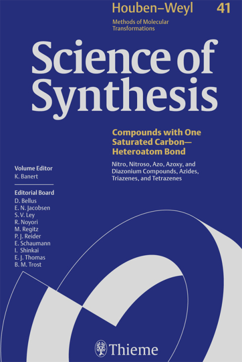 Cover image for book Science of Synthesis: Houben-Weyl Methods of Molecular Transformations  Vol. 41