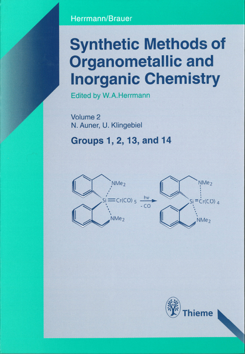 Cover image for book Synthetic Methods of Organometallic and Inorganic Chemistry: Volume 2: Groups 1, 2, 13, and 14