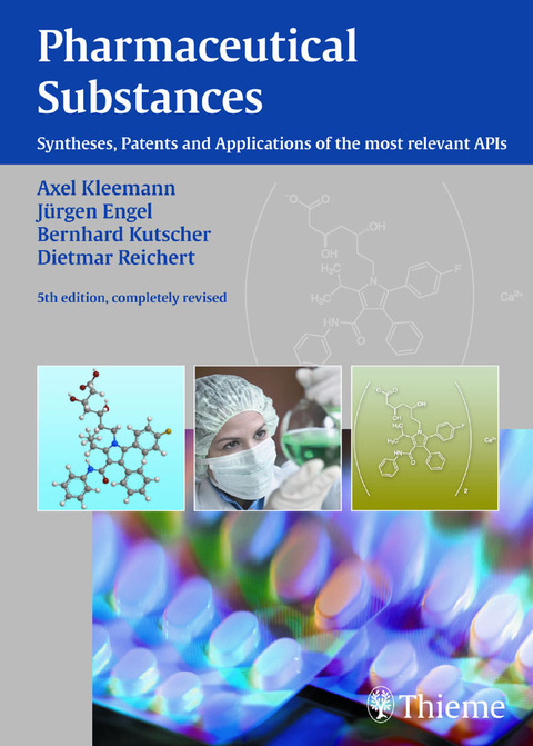 Cover image for book Pharmaceutical Substances: Syntheses, Patents, Applications of the most relevant APIs